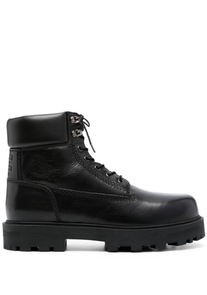 Givenchy Show 4G-motif ankle leather boots - Black