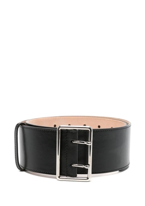Alexander McQueen Pre-Owned leather belt - Black