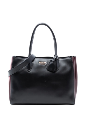 Prada Pre-Owned 2010-2026 City Calf Bibliotheque satchel - Black