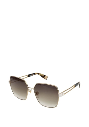 Furla square-frame sunglasses - Gold