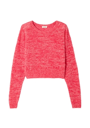 American Vintage Nuggy round-neck wool jumper - Red