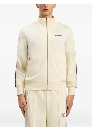 Palm Angels logo stripes sweatshirt - Neutrals