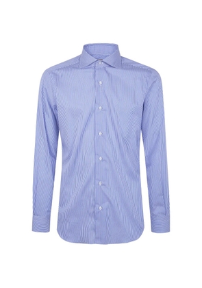 Barba striped shirt - Blue