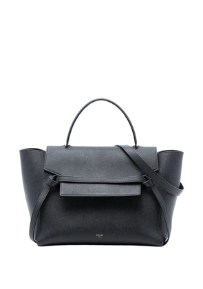 Celine Pre-Owned 2017 Mini Grained Calfskin Belt Bag satchel - Black