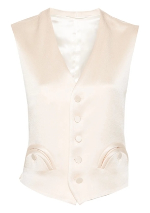 Blazé Milano Novalis Feral satin gilet - Neutrals