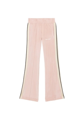 Palm Angels Chenille flared track pants - Pink