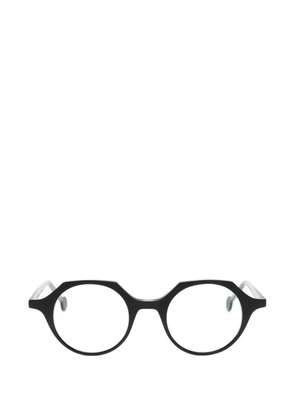 L.A. EYEWORKS round quill glasses - Black
