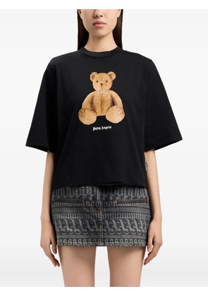 Palm Angels bear-print boxy T-shirt - Black