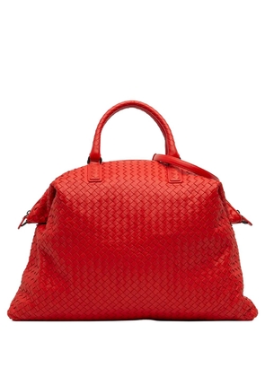 Bottega Veneta Pre-Owned 2012-2026 Maxi Nappa Intrecciato Convertible Tote travel bag - Orange