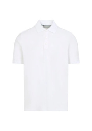Canali buttoned polo shirt - White