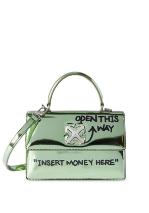 Off-White Jitney 1.4 tote bag - Green