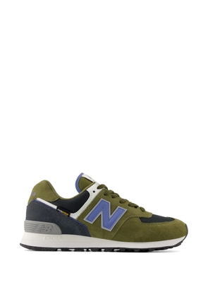 New Balance 574 logo-detail sneakers - Green