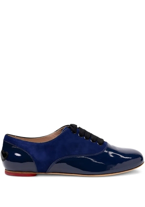 Hogan patent heart detail Oxford shoes - Blue