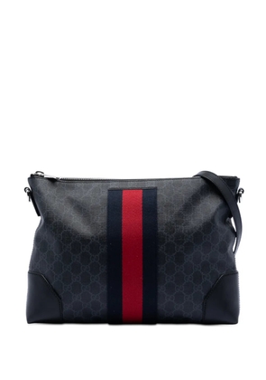 Gucci Pre-Owned 2016-2025 GG Supreme Web crossbody bag - Black