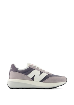 New Balance 370 logo-suede sneakers - Purple