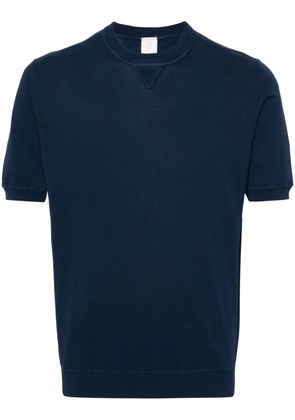 Eleventy fine-knit cotton T-shirt - Blue