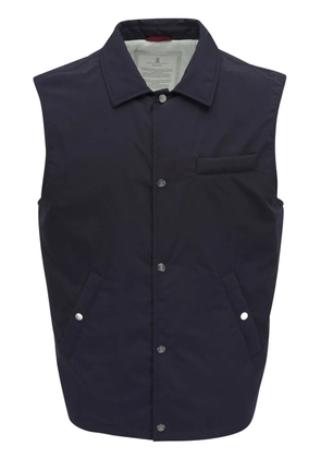 Brunello Cucinelli padded gilet - Blue