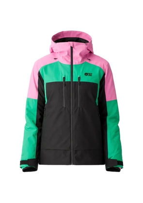 PICTURE Exa colour block hooded jacket - Black