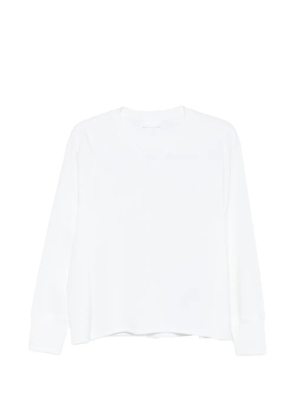 DONDUP frayed sweatshirt - White