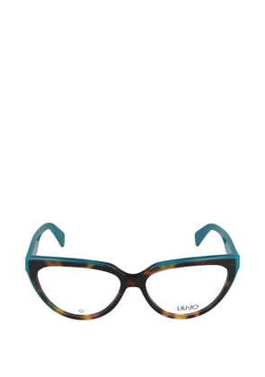 LIU JO cat-eye tortoise eyeglasses - Brown