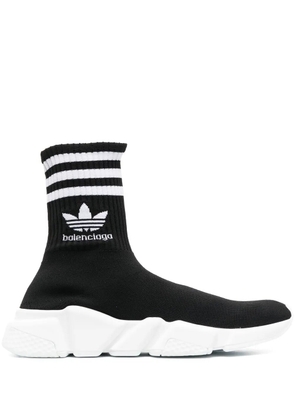 Balenciaga x adidas Speed high-top sneakers - Black