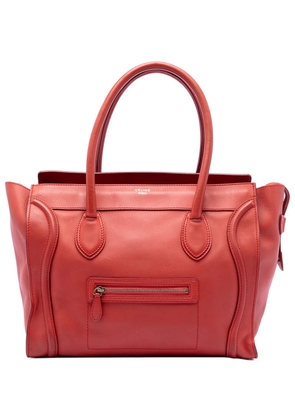 Celine Pre-Owned 2011 Mini Leather Luggage Tote handbag - Red