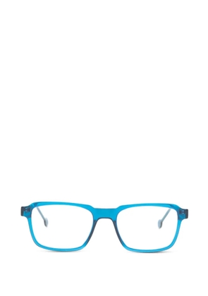 L.A. EYEWORKS Dan square-frame glasses - Blue