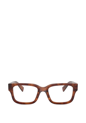 Miu Miu Eyewear rectangle-frame glasses - Brown