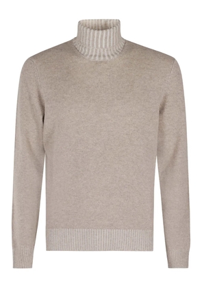 Gran Sasso roll-neck sweater - Neutrals