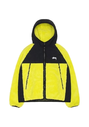 Stüssy sherpa hooded jacket - Yellow