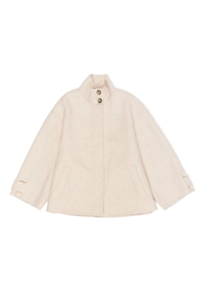 Bimba y Lola A-line high-neck jacket - Neutrals