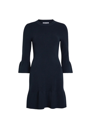 Veronica Beard Portia ruffled mini dress - Blue