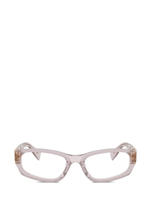 Miu Miu Eyewear logo-detail glasses - Pink