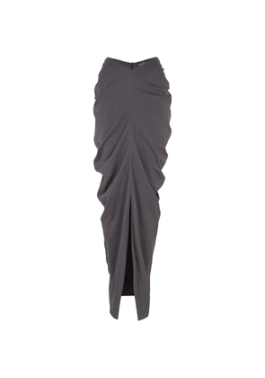Cortana Kaz gathered maxi skirt - Grey