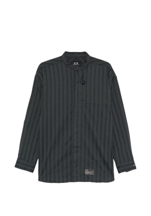 Oakley striped buttoned shirt - Black