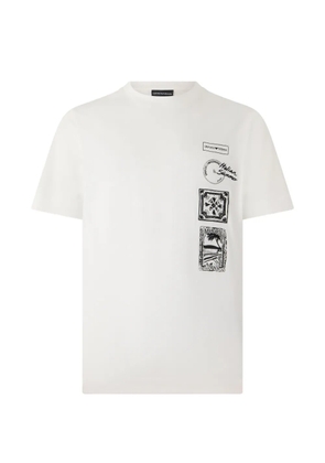 Emporio Armani graphic-print T-shirt - White