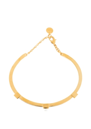 FENDI logo bangle bracelet - Gold