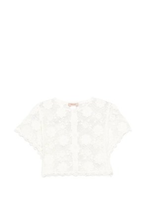 TWINSET 261TT3161 00282 NEVE - White