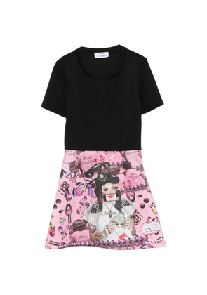 The Artistylist short-sleeve mini dress - Black