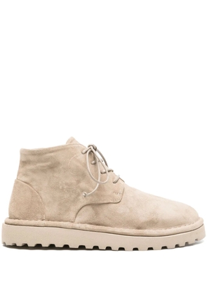 Marsèll Sancrispa Alta suede boots - Neutrals