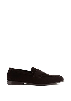 Doucal's suede loafers - Brown