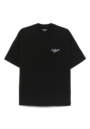 Carhartt WIP Signature Script T-Shirt - Black