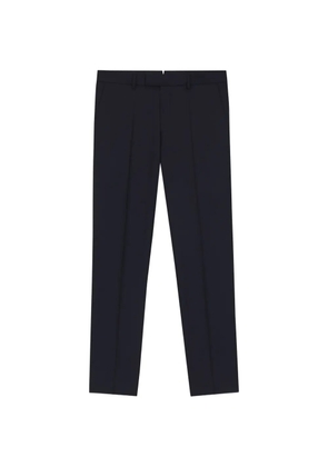 BOSS belt loops tailored trousers - Blue