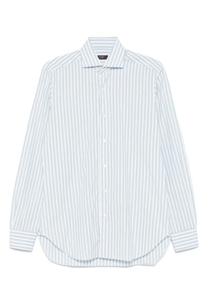 Barba striped shirt - White