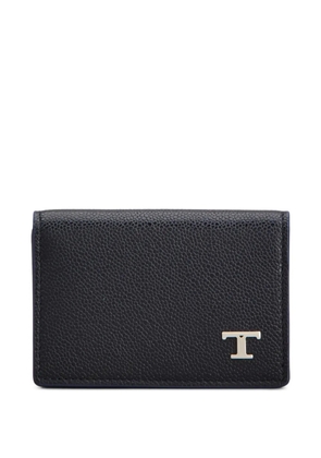 Tod's logo-plaque cardholder - Black