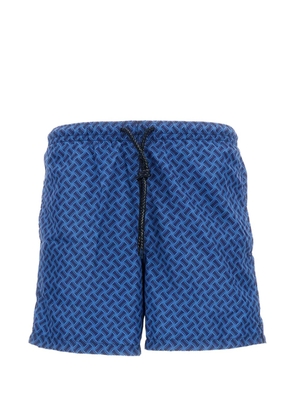 Drumohr patterned swim shorts - Blue