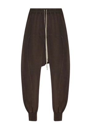 Rick Owens DRKSHDW drawstring cuffed trousers - Brown