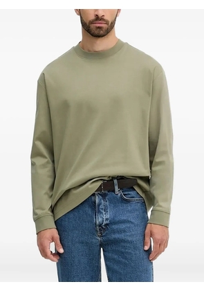 BOSS long-sleeve crew-neck T-shirt - Green