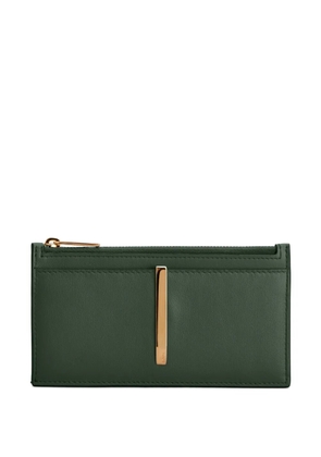 Tod's zip card holder - Green