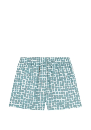 Tod's elasticated-waistband pocket shorts - Blue